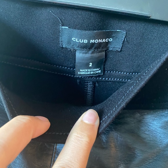 Club Monaco women’s leggings xs size 2 - Picture 2 of 3